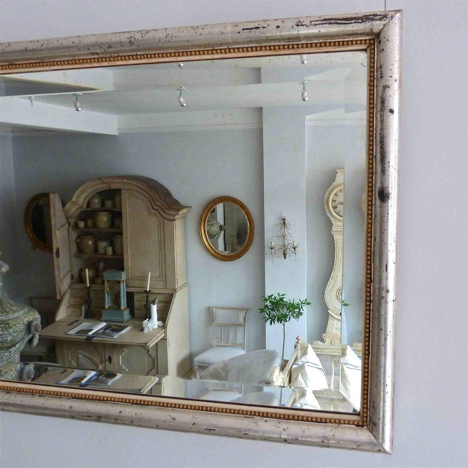 BISTRO WITH RARE BEADED FRAME & BEVELLED GLASS