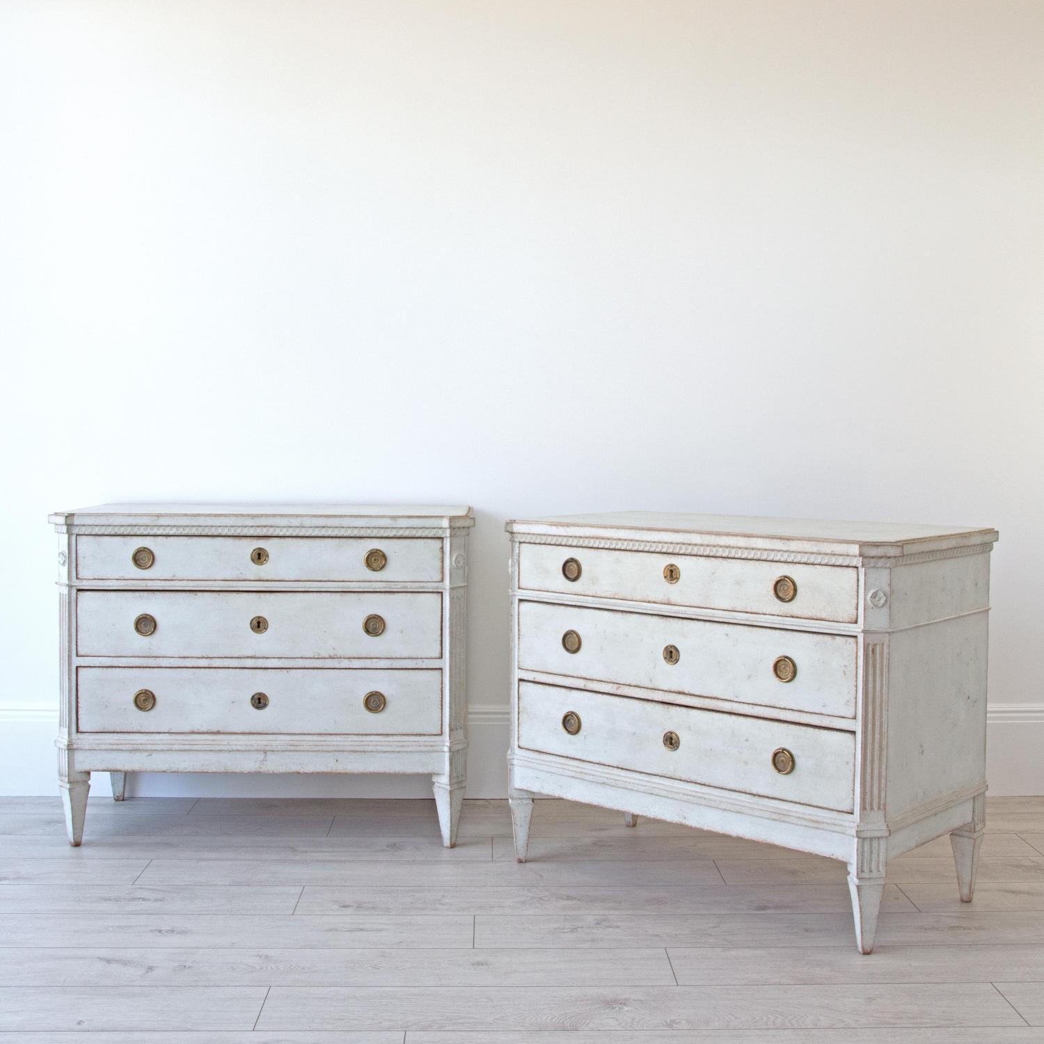 GUSTAVIAN STYLE CHESTS