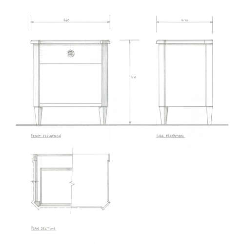 STOCKHOLM OPEN NIGHTSTAND